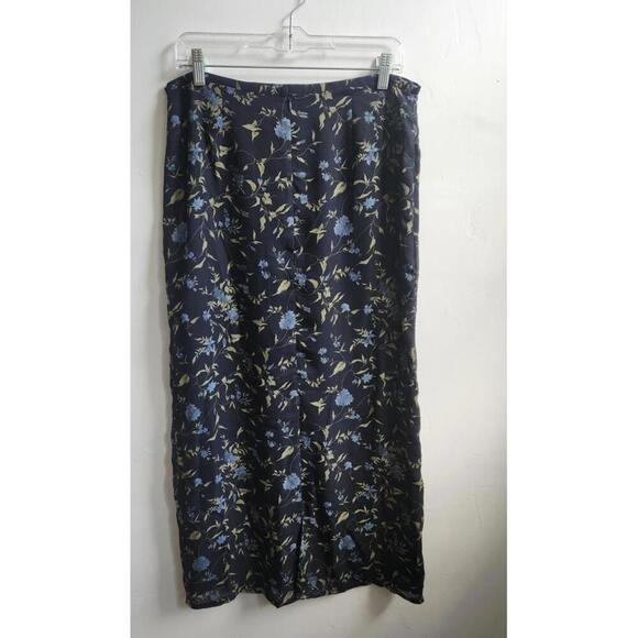 Old Navy Skirt Womens Floral Lined Side Zip Hook Spring Summer Acubi Floral - Picture 3 of 6
